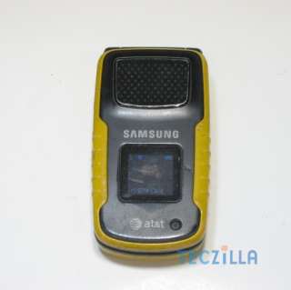 Samsung A837 Rugby Rugged Camera Unlocked GSM Phone AT&T (Yellow, C 