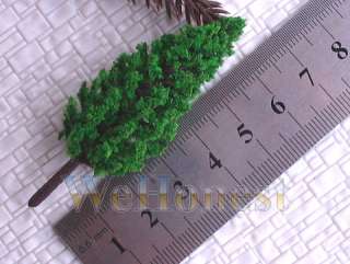 50 pcs Pine Trees for HO or OO scale scene 68mm #C6823  