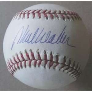   Wohlers Memorabilia Signed National League Baseball