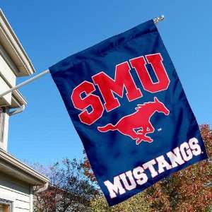   Methodist University SMU Mustangs House Flag