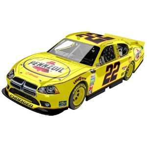  #22 A.J. Allmendinger 2012 Pennzoil 1/24 Nascar Diecast Car 