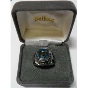  Balfour NBA New Jersey Nets Ring Size 12.5 White Gold 