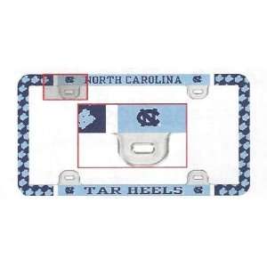  North Carolina Domed Thin Rim License Plate Frame Sports 