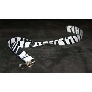  Zebra Print Keychain Lanyard Automotive