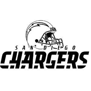   Diego Chargers NFL Vinyl Decal Stickers / 6 X 3.4 