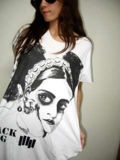 Punk Rock Riot Girl Goth Metal Pop Rock Dress T Shirt L  