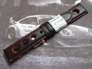 Rally Watch Strap ZRC France   Red or Yellow Stitching  