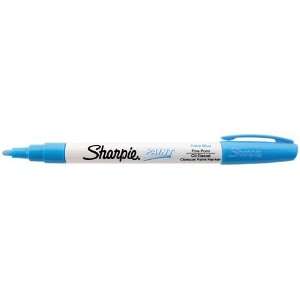  Sharpie Paint Pen (Oil Based)   Color Aqua   Size Fine 
