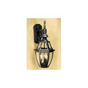 Lantern B13472VTC Augusta Medium 3 Light Outdoor Wall Light in Vintage 