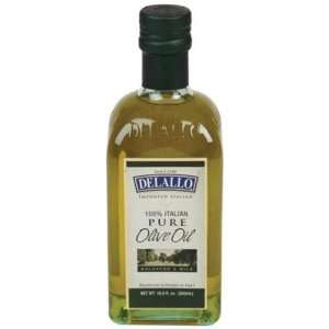 Delallo, Oil Olive Pure, 16.9 FO (Pack Grocery & Gourmet Food