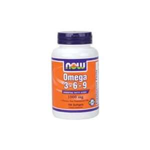  Now Foods Omega 3 6 9 1000mg 100 Gels Health & Personal 