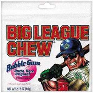 Big League Chew Outta Here Original Bubble Gum   12 Pack  