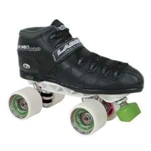   Mombo Sunlite G Rods Black Roller Skates   Size 11
