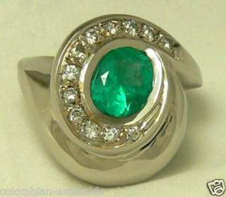 COLOMBIAN EMERALD 2.35 CTS RING  