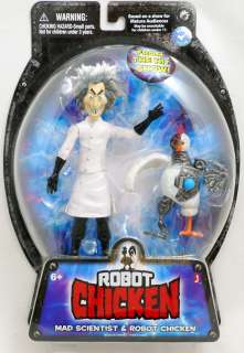 Robot Chicken Candy Mad Scientist figure Jazwares 40030  