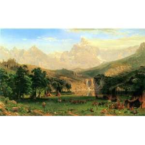  Rocky Montains at Landers Peak by Bierstadt canvas art 
