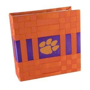 Clemson Tigers Large Photo Album from Tessuta   Clemson Tigers Large