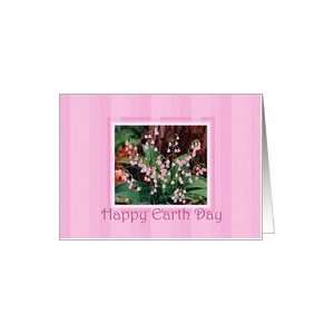  Earth Day   Pink Lily Of The Valley Card Health 
