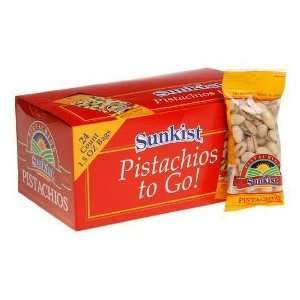 Sunkist Pistachios to Go, 24/1.5 oz. bags  Grocery 