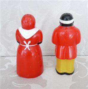 1950s F&F Small Set Aunt Jemima & Uncle Mose Shakers  