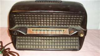 1949 PHILCO TRANSITONE AM TUBE RADIO MODEL 49 505 AS/IS FOR PARTS 