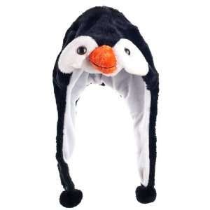  Critter Cap Plush Penguin Hat 