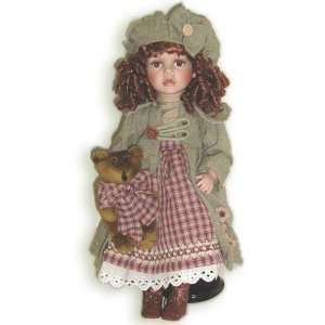  Betty and Teddy Porcelain Doll