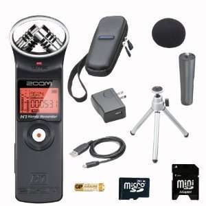  Zoom H1 Portable Digital Recorder With Accessories APH1 