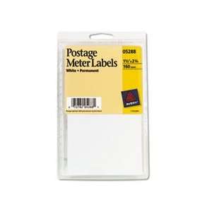  Permanent Adhesive Postage Meter Labels, 1 1/2 x 2 3/4 