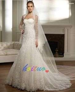   White/Ivory wedding dress custom size6  8  10  12  14  16  18  28