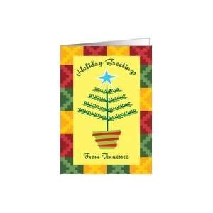  Tennessee Holiday Greetings Primitive Country Christmas 