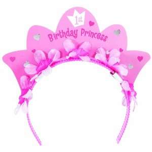 1st Birthday Princess Tiara Headband Party Supplies Toys & Games