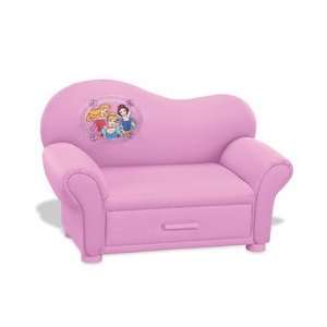  Disney Princess Upholstered Sofa with Storage Drawer