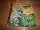 Little Golden Book The White Bunny & His Magic Nose B