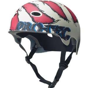  Protec (b2) Hosoi Helmet Xlarge White Rising Sun Skate Helmets 