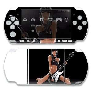 Girl Decorative Protector Skin Decal Sticker for Sony Playstation PSP 