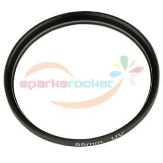 55mm UV Lens Filter for SONY Alpha A100 A380 A350 A700  