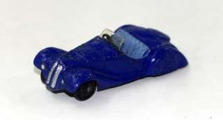 DINKY TOYS 38A FRAZER NASH BMW SPORTS CAR BRIGHT BLUE VERY RARE PRE 
