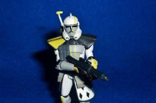 Star Wars Clone Wars Clone Commander Blitz ARC Trooper Complete  
