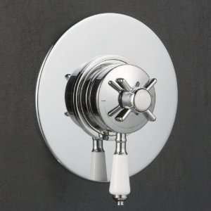 Hudson Reed Traditional Dual Concealed Thermostatic Shower Valve Round 