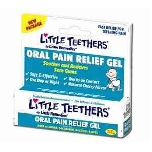 Little Teethers for Infants & Children Oral Pain Relief Gel, Cherry 