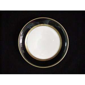 FITZ & FLOYD CUP/SAUCER RENAISSANCE BLACK/BUFF