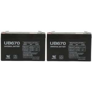  Lithonia ELB0607 Replacement Rhino Battery   2 Pack Electronics