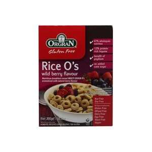  Orgran Gluten Free Rice Os Cereal Wild Berry    10.5 oz 