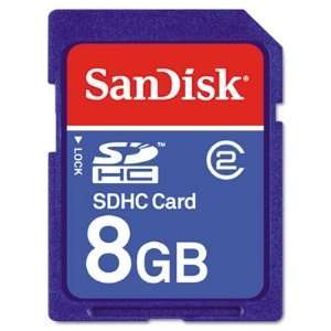  SanDisk SDB8192A11   SDHC Memory Card, 8GB Electronics
