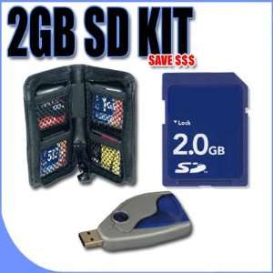  2GB SD (Micro SD With SD Adapter) Memory Card Secure 