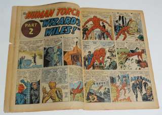   TALES #102 SILVER AGE 1st WIZARD 2nd Torch   Man vs Robot Cover  