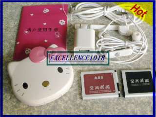 HELLO KITTY FLIP CELL PHONE TOUCH SCREEN MIRROR MOBILE  