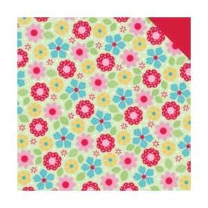  Doodlebug Nifty Notions Double Sided Paper 12X12 Flower 