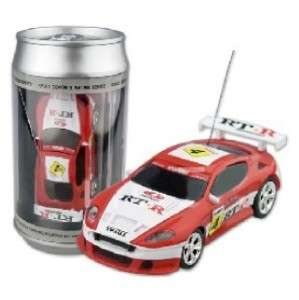 Coke Can Mini Radio Remote Control Micro Racing Car Red  